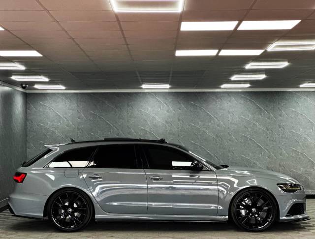 2017 Audi RS6 4.0 FSI Quattro Performance HIGH SPEC NARDO GREY 105K NEW 1MILTEKS CARBON BRAKES