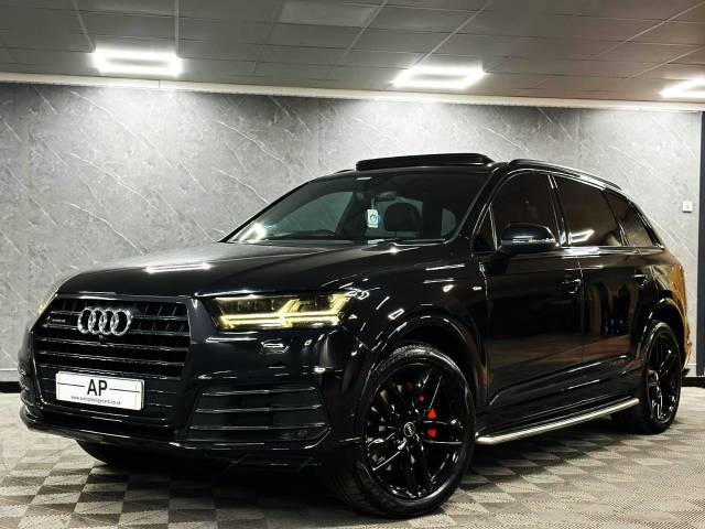 2018 Audi Q7 3.0 TDI Quattro S Line 5dr Tip Auto BLACK EDITION SPEC PAN ROOF BOSE HEADS UP 360 CAMS 2018 MODEL