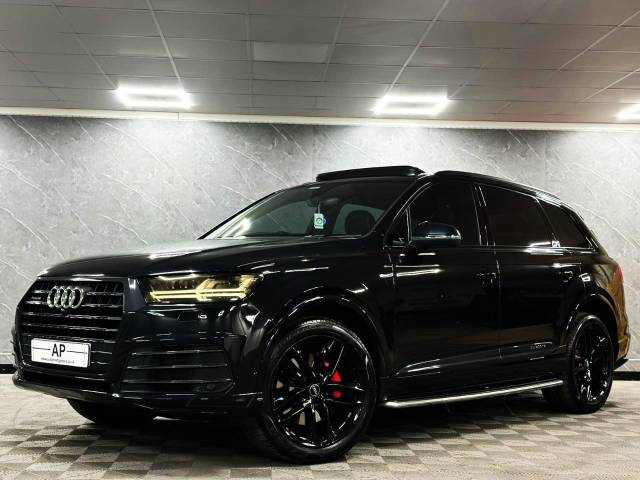 2018 Audi Q7 3.0 TDI Quattro S Line 5dr Tip Auto BLACK EDITION SPEC PAN ROOF BOSE HEADS UP 360 CAMS 2018 MODEL