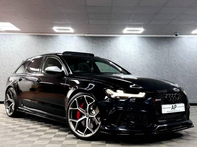Audi RS6 4.0T FSI Quattro RS 6 Performance 5dr Tip Auto TOP SPEC|22" C8 PERFORMANCE ALLOYS Estate Petrol Black