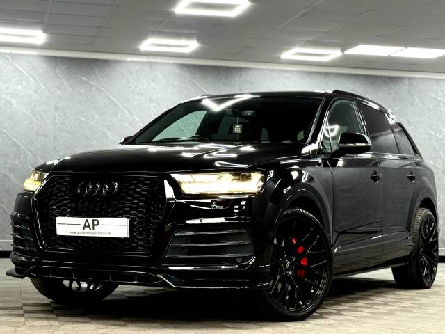 Audi Q7 3.0 TDI Quattro S Line 5dr Tip Auto HUGE SPEC | BEST LOOKING Q7 Estate Diesel Black