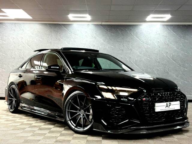 Audi RS3 2.5 RS 3 TFSI Quattro Vorsprung 4dr S Tronic EVERY EXTRA|RS DYNAMIC PACK|£20000+BUILD Saloon Petrol Black