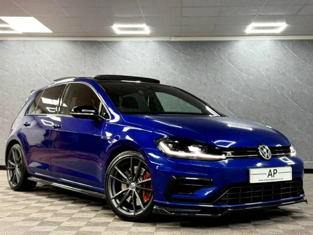 Volkswagen Golf 2.0 TSI 300 R 5dr 4MOTION DSG PANROOF AKRAPOVIC FULL VW HISTORY Hatchback Petrol Blue