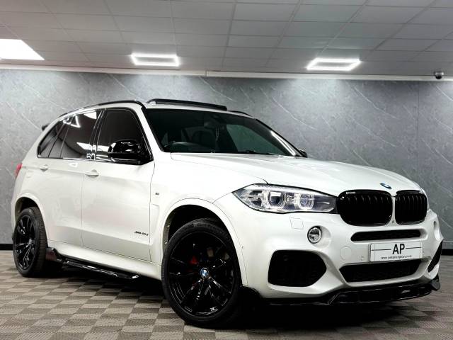 BMW X5 3.0 xDrive40d M Sport 5dr Auto [7 Seat] HIGH SPEC 1 PREVIOUS OWNER Estate Diesel White