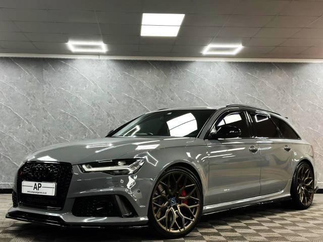 Audi RS 6 Avant Performance 4.0 NARDO GREY OVER 10K UPGRADES VOSSENS PAN ROOF HUD GHOST Estate Petrol Grey