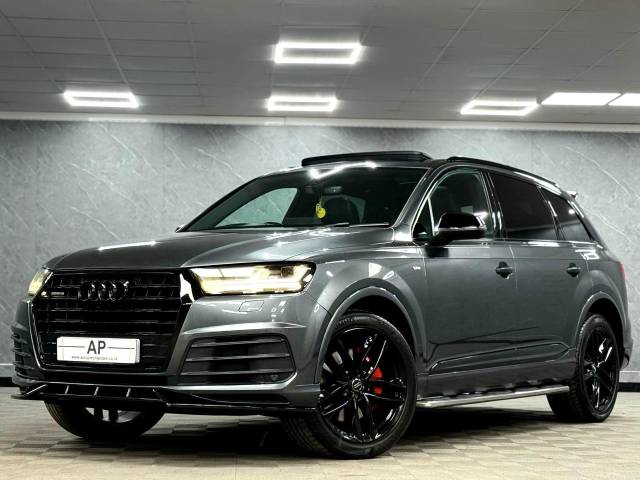 2015 Audi Q7 3.0 TDI Quattro S Line Black edition Spec 5dr Tip Auto VERY HIGH SPEC