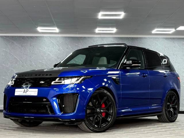 2021 Land Rover Range Rover Sport 5.0 P575 S/C SVR 5dr Auto LANDROVER WARRANTY JUNE 2026