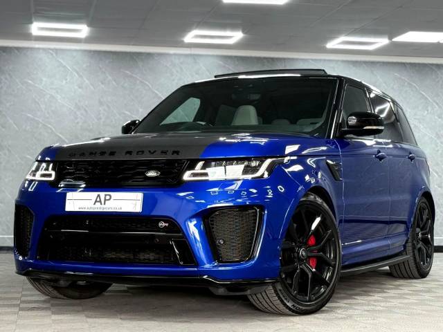 2021 Land Rover Range Rover Sport 5.0 P575 S/C SVR 5dr Auto LANDROVER WARRANTY JUNE 2026