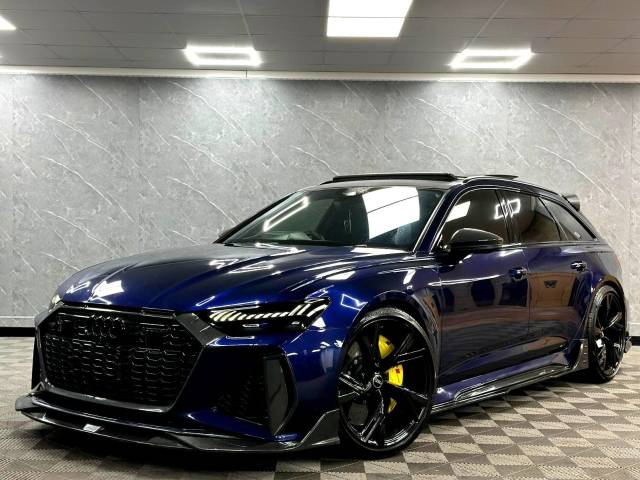 2020 Audi RS6 Avant 4.0 Vorsprung 30K UPGRADES QUATTRO DMS STAGE 2 820 MILLTEKS CARBON BRAKES EVENTURI PPF £10000 CARBON