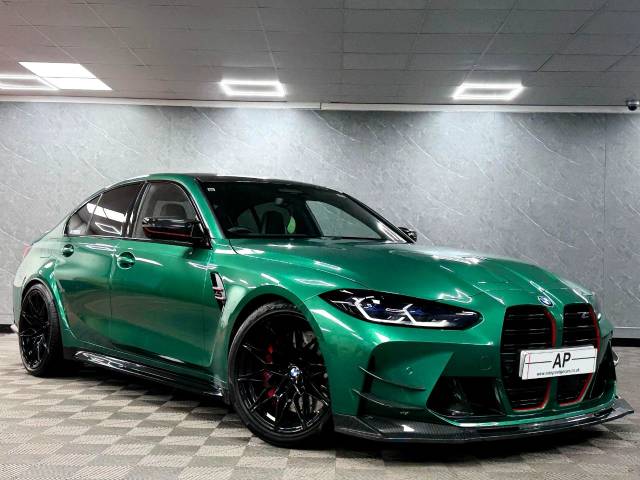 BMW M3 3.0 M3 xDrive Competition M 4dr Step Auto STAGE 2 720 ULTIMATE PACK 1 OWNER Saloon Petrol Green