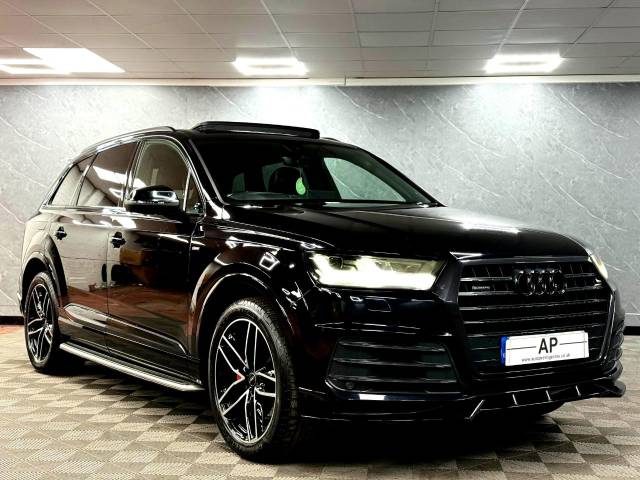 2018 Audi Q7 3.0 TDI Quattro S Line 5dr Tip Auto HUGE SPEC LOW MILEAGE 1 PREV OWNER