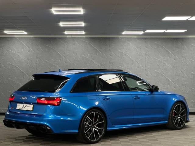 2017 Audi RS6 4.0T FSI Quattro Performance 5dr Tip Auto EXCLUSIVE PELICAN BLUE STAGE 2 700 MILLTEKS