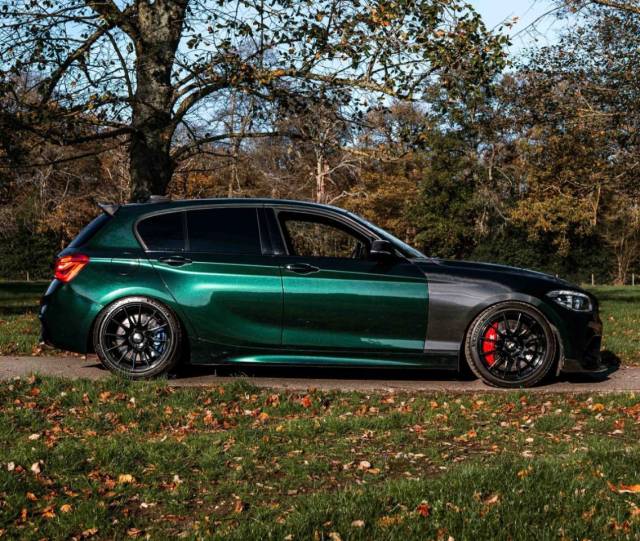 2017 BMW 1 Series 3.0 M140i 5dr Auto 750 50K SPEND CARBON BUCKETS 6466 SINGLE TURBO LSD PPF GREEN