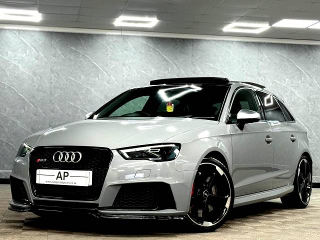 2016 Audi RS3 2.5 TFSI Quattro 5dr S Tronic [Nav] EVERY EXTRA FASH 2 OWNERS STANDARD CAR BEST AROUND NARDO GREY