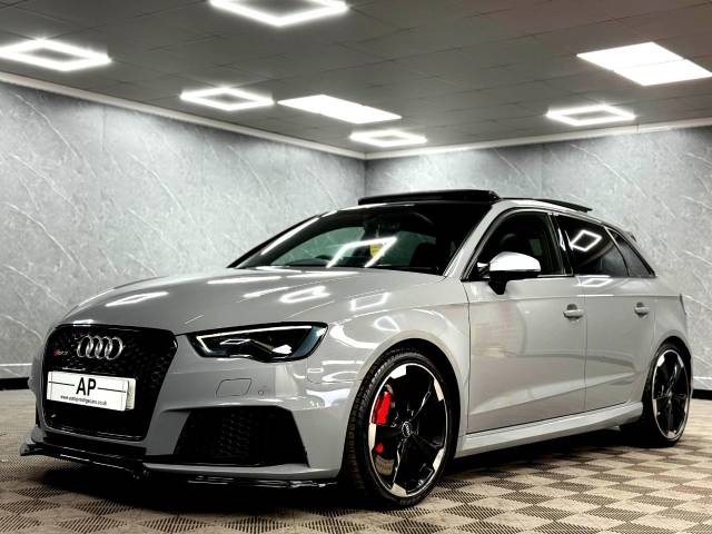 Audi RS3 2.5 TFSI Quattro 5dr S Tronic [Nav] EVERY EXTRA FASH 2 OWNERS STANDARD CAR BEST AROUND NARDO GREY Hatchback Petrol Grey
