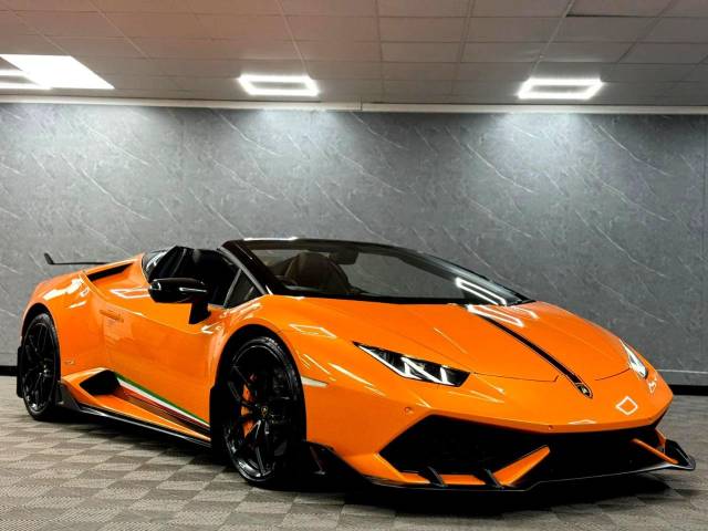 2016 Lamborghini Huracan 5.2 V10 LP 610-4 Spyder LDF 4WD Euro 6 (s/s) 2dr RACE EXHAUST|AERO KIT|PPF