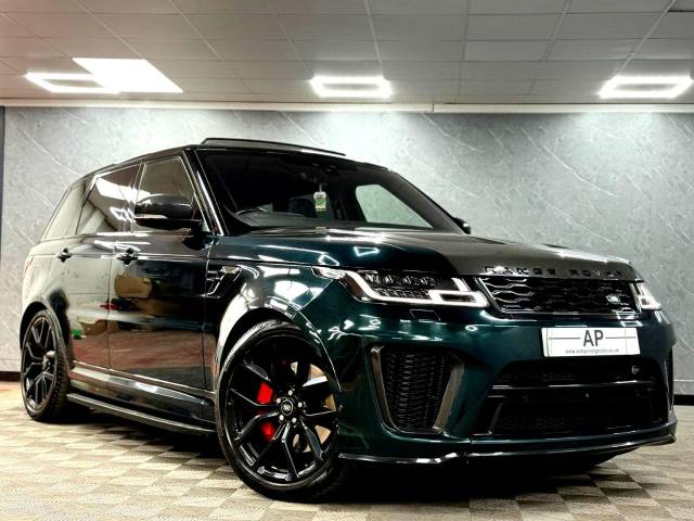 2021 Land Rover Range Rover Sport 5.0 P575 S/C SVR 5dr Auto SVO BRITISH RACING GREEN | EXTERIOR EXPOSED CARBON