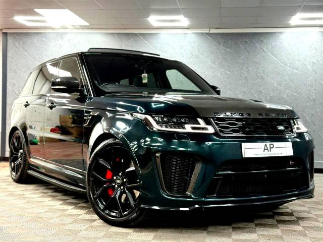 2021 Land Rover Range Rover Sport 5.0 P575 S/C SVR 5dr Auto SVO BRITISH RACING GREEN | EXTERIOR EXPOSED CARBON