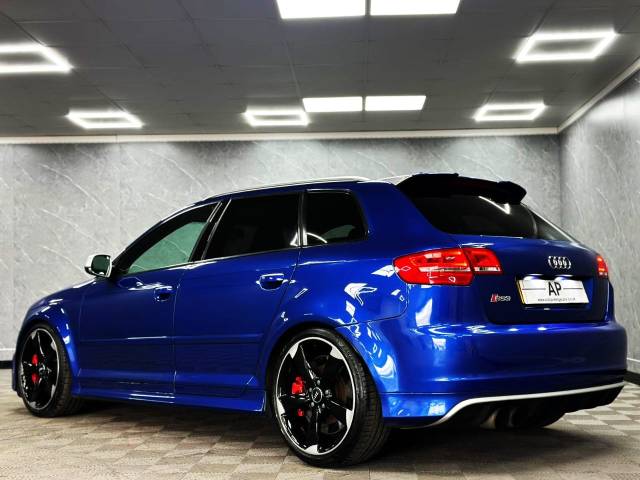 2012 Audi RS3 2.5T FSI Quattro 5dr SEPANG BLUE WING BACKS BILSTEINS BOSE MASSIVE HISTOR FILE BEST AROUND UK CAR