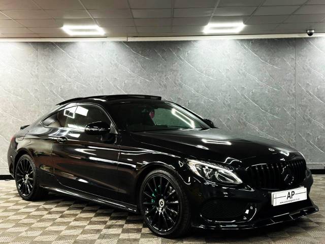 2016 Mercedes-Benz C Class 2.2 C220d COUPE PREMIUM PAN ROOF BUCKETS KNIGHT PACK BRABUS GRILL