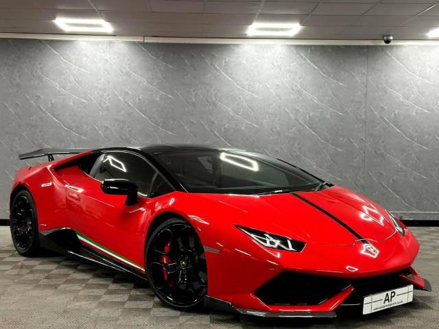 Lamborghini Huracan 5.2 LP 610-4 2dr LDF|CARBON REAR SPOILER|CARBON KIT|LIFT KIT Coupe Petrol Red