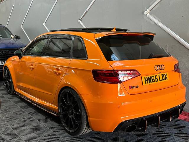 2015 Audi RS3 2.5 TFSI RS 3 Quattro 5dr S Tronic 1 OF 4 EXCLUSIVE GLUT ORANGE OVER £12000 SPENT ON MODS