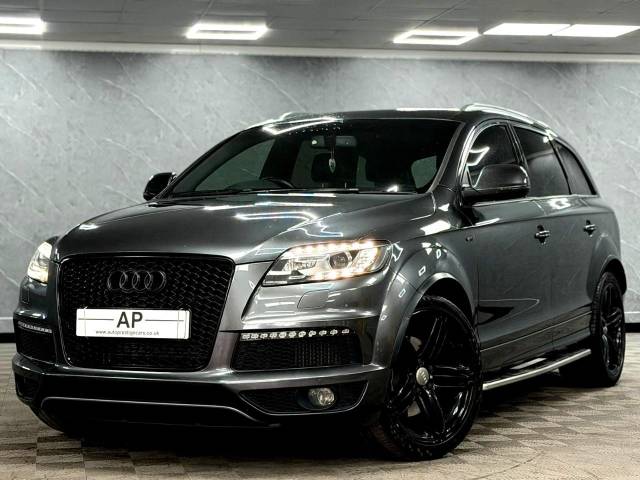 Audi Q7 3.0 TDI Quattro S Line 5dr Tip Auto 7 SEATS HIGHLY MAINTAINED FULL SERVICE HISTORY Estate Diesel Grey