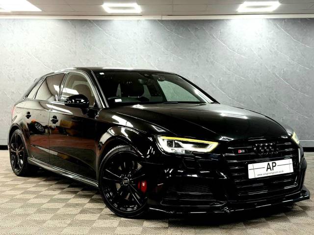 Audi S3 2.0 TFSI Quattro 5dr S-Tronic HUGE SPEC TECH PACK Hatchback Petrol BLACK