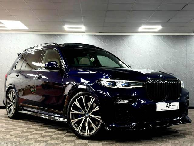 BMW X7 4.4 xDrive M50i V8 5dr Step Auto HIGHEST SPEC IN THE COUNTRY Estate Petrol Blue
