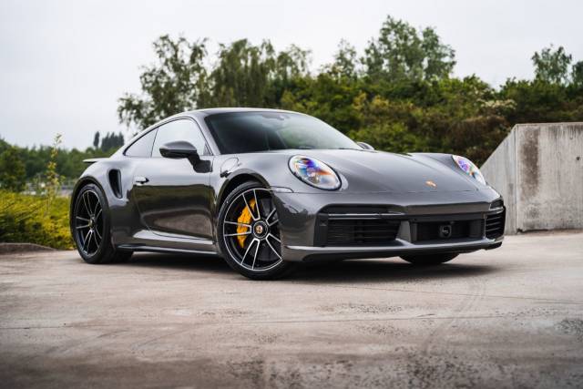 Porsche 911 992 TURBO S PDK 3.7T 20K EXTRAS PAN ROOF SPORTS EXHAUSTS CARBON BRAKES GREY Coupe Petrol Grey