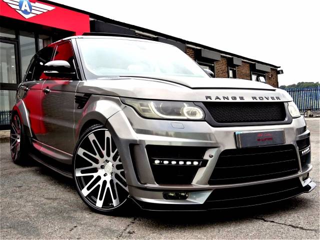 Land Rover Range Rover Sport 5.0 RROVERSPORT ABIOG DYN V8 VZR 600 WIDE ARCH WITH EVERY EXTRA BESPOKE EDITION Four Wheel Drive Petrol Pearl Grey