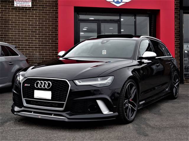 2015 Audi RS6 4.0T FSI Quattro FACELIFT MODEL EVERY EXTRA AERO PACK 1 OWNER FASH BLACK DOUBLE GLAZING GLASS