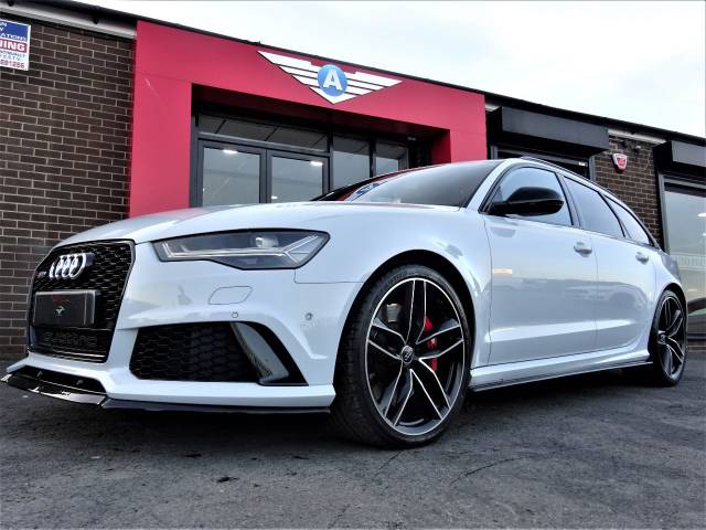 Audi RS6 4.0T FSI Quattro AVANT 65 REG AUDI EXCLUSIVE EDITION EVERY EXTRA Estate Petrol Suzuka Grey