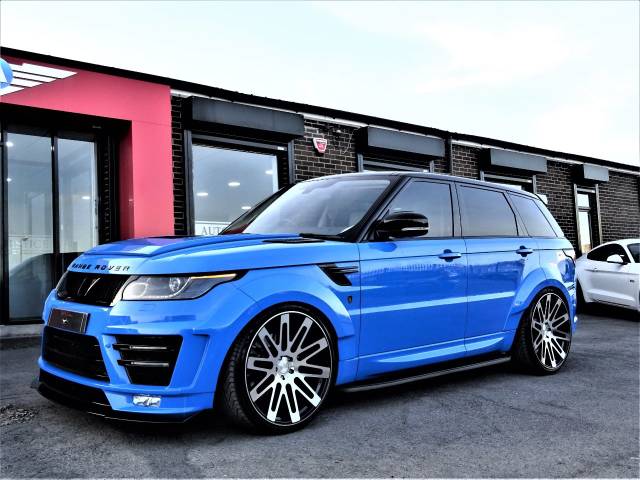Land Rover Range Rover Sport 3.0 HSE SDV6 BI-TURBO VZR-600 EDITION WIDE BODY LATEST VOODOO BLUE WITH EXTRAS Four Wheel Drive Diesel Voodoo Blue