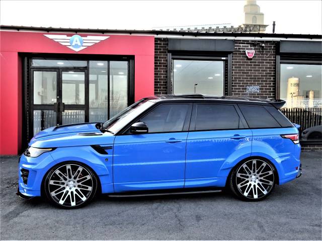 2014 Land Rover Range Rover Sport 3.0 HSE SDV6 BI-TURBO VZR-600 EDITION WIDE BODY LATEST VOODOO BLUE WITH EXTRAS