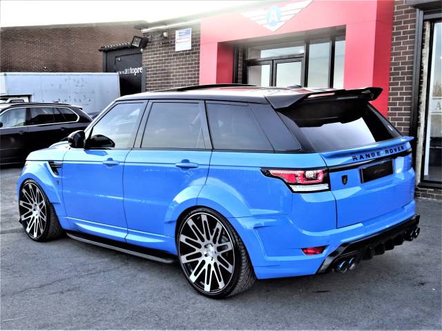 2014 Land Rover Range Rover Sport 3.0 HSE SDV6 BI-TURBO VZR-600 EDITION WIDE BODY LATEST VOODOO BLUE WITH EXTRAS
