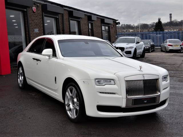 Rolls Royce Ghost 6.6 II 4dr Auto 5 YEAR SERVICE PLAN 4 YEAR WARRANTY AS NEW Saloon Petrol White