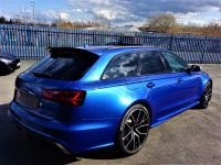 Audi RS6 4.0T FSI Quattro Performance 5dr Tip Auto 2018 MODEL AS BRAND NEW MASSIVE SPEC CARBON PACK PAN ROOF Estate Petrol Blue