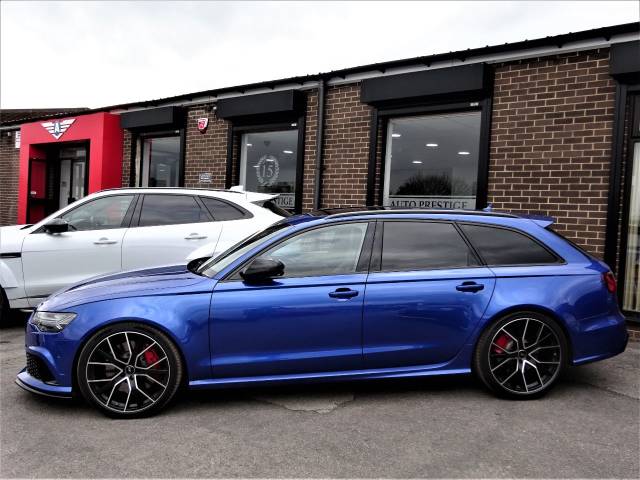 2016 Audi RS6 4.0T FSI Quattro Performance 5dr Tip Auto 2017 MODEL 66 REG MASSIVE SPEC PAN ROOF SEPANG BLUE