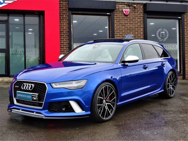 Audi RS6 4.0T FSI Quattro RS 6 Performance 5dr Tip Auto JUST LOOK AT THE SPEC NEARLY EVERY EXTRA RARE CAR Estate Petrol Blue