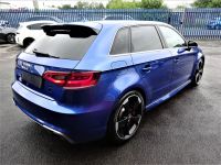 Audi RS3 2.5 TFSI Quattro 5dr S Tronic 65 REG SEPANG BLUE AUDI WARRANTY MAG RIDE DYNAMIC PACK SPORTS EXHAUST Hatchback Petrol Blue