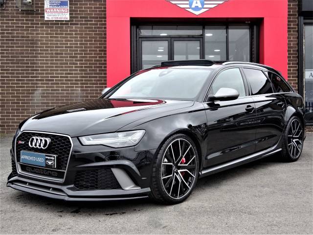 2017 Audi RS6 4.0T FSI Quattro RS 6 Performance 5dr Tip Auto CRYSTAL BLACK BRAND NEW 120 MILES ONLY 67 REG 2018