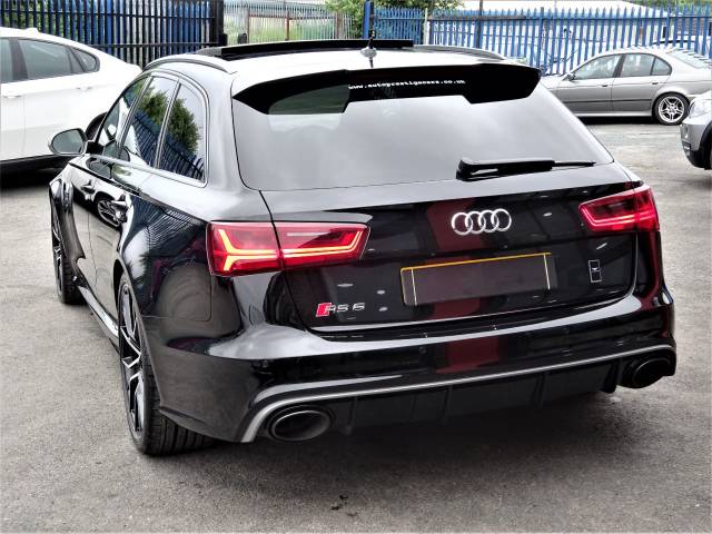 2017 Audi RS6 4.0T FSI Quattro RS 6 Performance 5dr Tip Auto CRYSTAL BLACK BRAND NEW 120 MILES ONLY 67 REG 2018