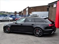 Audi RS6 4.0T FSI Quattro RS 6 Performance 5dr Tip Auto CRYSTAL BLACK BRAND NEW 120 MILES ONLY 67 REG 2018 Estate Petrol Black