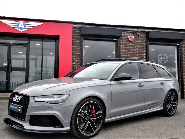 Audi RS6 4.0T FSI Quattro RS 6 5dr Tip Auto NARDO GREY MASSIVE SPEC 2016 MODEL 1 OWNER Estate Petrol Nardo Grey