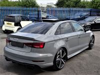 Audi RS3 2.5 TFSI Quattro S Tronic SALOON MASSIVE SPEC NARDO GREY 67 DESIGN PACK CERAMIC BRAKES Saloon Petrol Grey