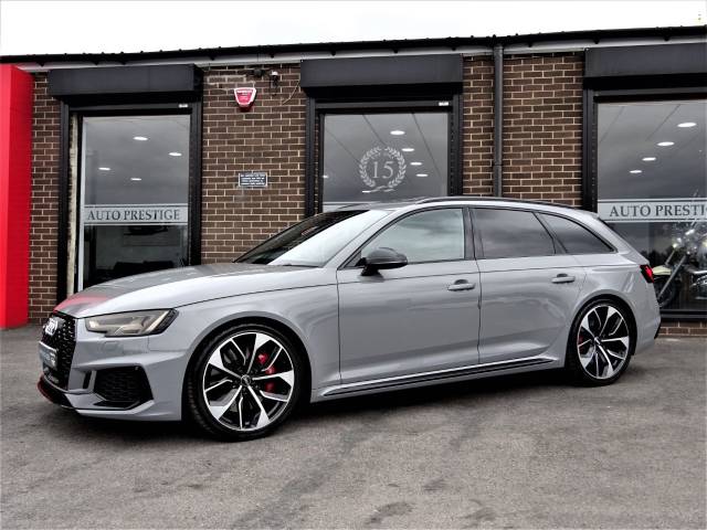 Audi RS4 2.9 TFSI Quattro 5dr Tip tronic AS NEW MASSIVE SPEC WITH NEARLY ALL OPTIONS VATQ Estate Petrol Nardo Grey