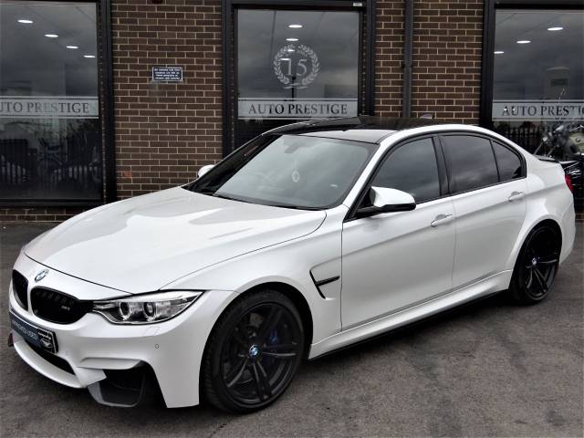 2014 BMW M3 3.0 4dr DCT WITH EXTRAS MINERAL WHITE