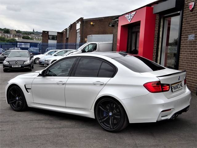 2014 BMW M3 3.0 4dr DCT WITH EXTRAS MINERAL WHITE
