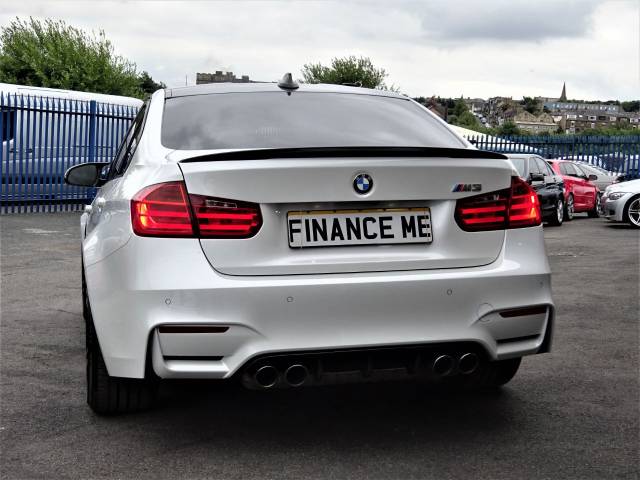 2014 BMW M3 3.0 4dr DCT WITH EXTRAS MINERAL WHITE